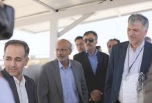 گزارش تصویری افتتاح نیروگاه خورشیدی ترکیبی